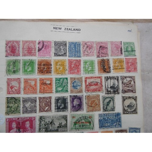 241 - TWO COMPREHENSIVE STAMP ALBUMS FROM L (LATVIA TO R (RUSSIA) AND FROM S (SALVADOR) TO Z (ZANZIBAR)

1... 