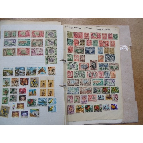 241 - TWO COMPREHENSIVE STAMP ALBUMS FROM L (LATVIA TO R (RUSSIA) AND FROM S (SALVADOR) TO Z (ZANZIBAR)

1... 