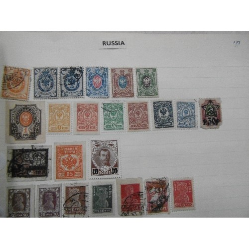 241 - TWO COMPREHENSIVE STAMP ALBUMS FROM L (LATVIA TO R (RUSSIA) AND FROM S (SALVADOR) TO Z (ZANZIBAR)

1... 