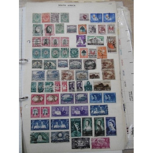 241 - TWO COMPREHENSIVE STAMP ALBUMS FROM L (LATVIA TO R (RUSSIA) AND FROM S (SALVADOR) TO Z (ZANZIBAR)

1... 