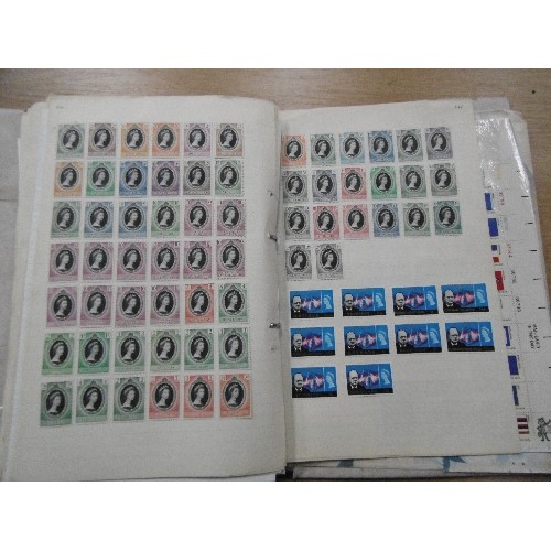 241 - TWO COMPREHENSIVE STAMP ALBUMS FROM L (LATVIA TO R (RUSSIA) AND FROM S (SALVADOR) TO Z (ZANZIBAR)

1... 