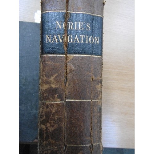 265 - NAUTICAL INTEREST BOOKS - 2 VOLS INC   : NORIE'S NAVIGATION, 1900 