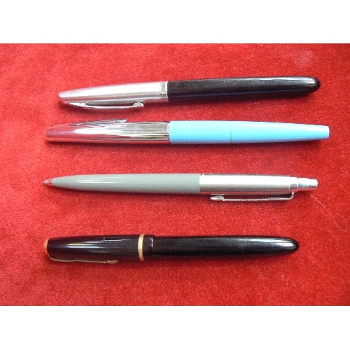 79 - 5 PENS INC PARKER LADY, SHEAFFER, PARKER BALLPEN,