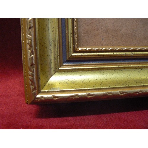 99 - GILT PHOTOGRAPH FRAME.