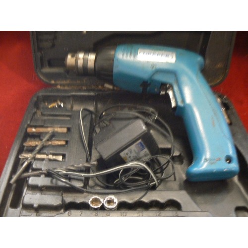 311 - DRAPER CORDLESS DRILL/SCREWDRIVER SET.