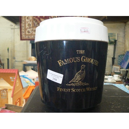 359 - FAMOUS GROUSE WHISKEY BRANDED ICE BUCKET.