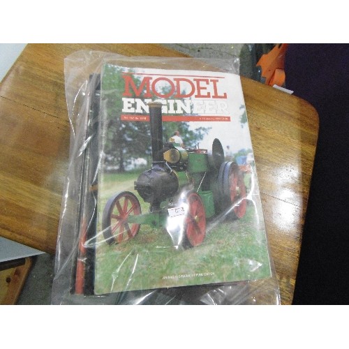 511 - QUANTITY OF VINTAGE 'MODEL ENGINEER' MAGAZINES. MAINLY 1980'S. COVERS VARIETY OF ENGINEERING TOPICS.