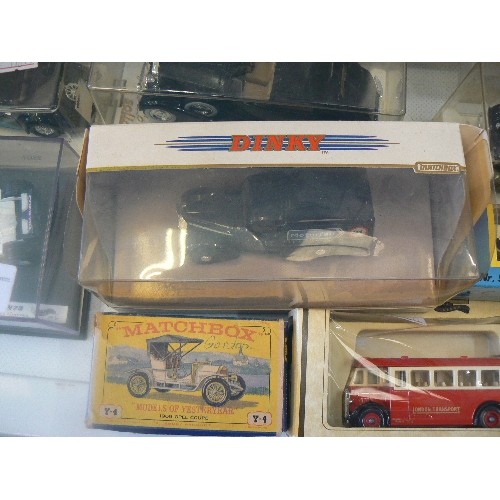 578 - 8 X DIE-CAST VEHICLES. BOXED/UNUSED. SOLIDO, MATCHBOX ETC. INC BUGATTI, TRABANT, 1909 OPEL COUPE,  F... 