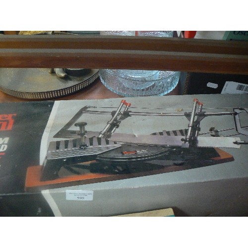 599 - MITRE SAW. POWER DEVIL PDW5020. WITH BOX.