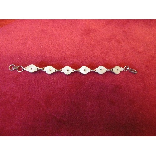 19 - SILVER 925 AND TURQUOISE BRACELET