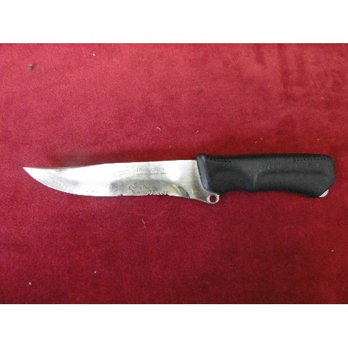 49 - TRAMONTINA HUNTING KNIFE AND SHEATH