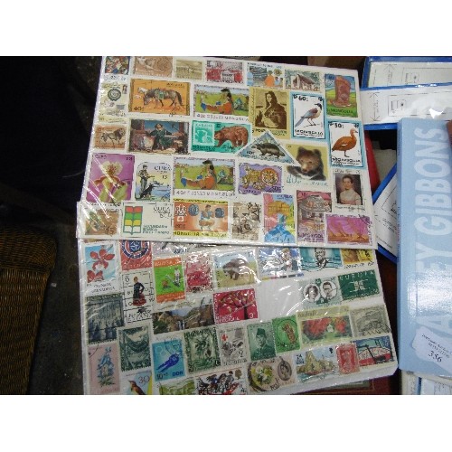 356 - STAMPS. VINTAGE STAMP CATALOGUES 1910 & 1928. ALSO 1 ST DAY COVERS, A STANLEY GIBBONS WORLDEX ALBUM,... 