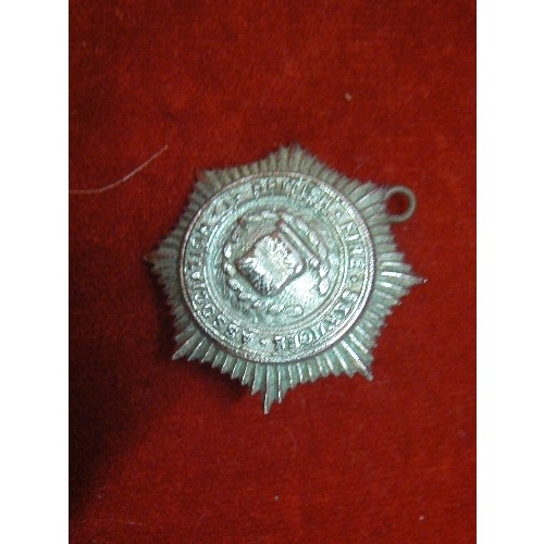 60D - A BRITISH FIRE SERVICE ASSOCIATION CAP BADGE