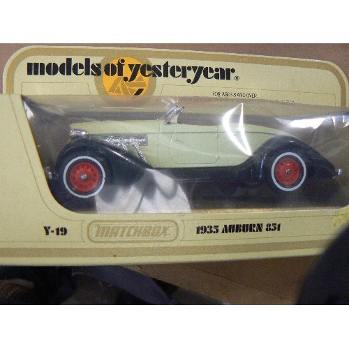 181 - 6 X MATCHBOX MODELS OF YESTERYEAR VEHICLES.