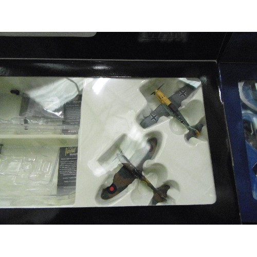 178A - 2 BOXES OF CORGI DIECAST MODELS - 1 BOX IS JUST THE 2 PLANES THE OTHER CORGI BOX COMPLETE WITH SUPER... 