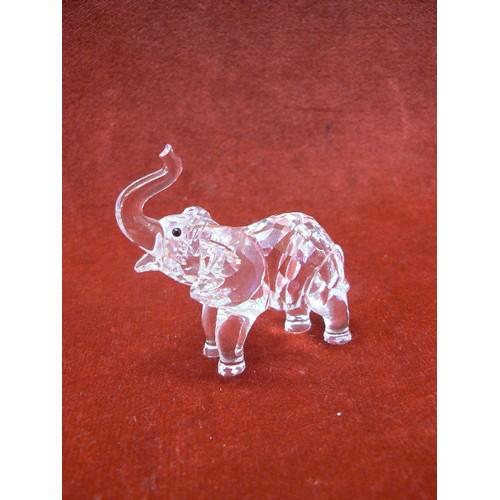 13 - SWAROVSKI CRYSTAL  ELEPHANT A 7640 NR000 001 WITH BOX