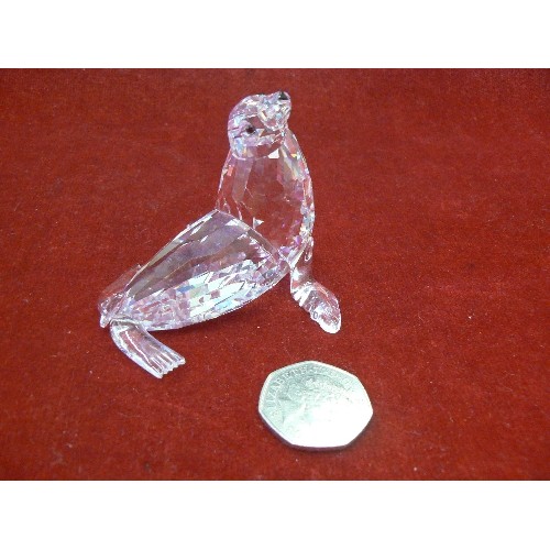 10 - SWAROVSKI CRYSTAL  A LARGE SEAL A 7661 NR 000 007 WITH BOX