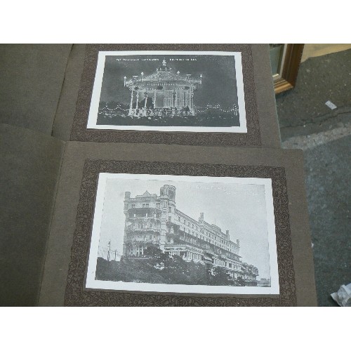'SOUVENIR OF SOUTHEND ON SEA' 2 ALBUMS FEATURING BLACK & WHITE IMAGES