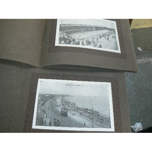 'SOUVENIR OF SOUTHEND ON SEA' 2 ALBUMS FEATURING BLACK & WHITE IMAGES
