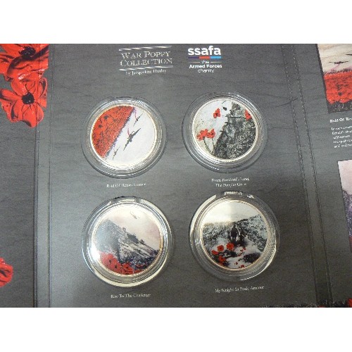 95 - WAR POPPY COIN COLLECTION FOR SSAFA