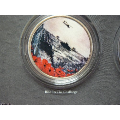 95 - WAR POPPY COIN COLLECTION FOR SSAFA