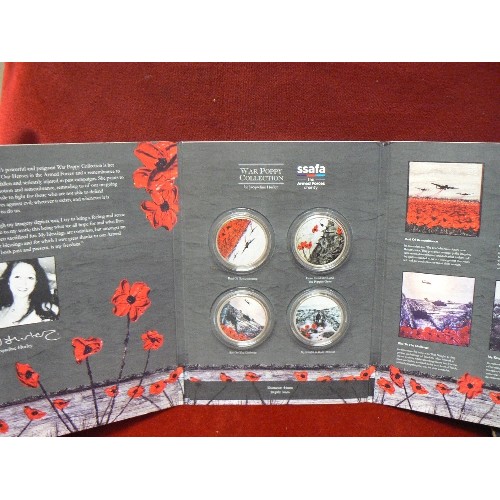 95 - WAR POPPY COIN COLLECTION FOR SSAFA