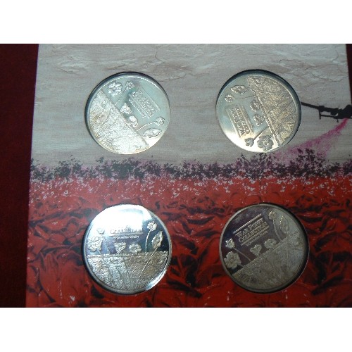 95 - WAR POPPY COIN COLLECTION FOR SSAFA