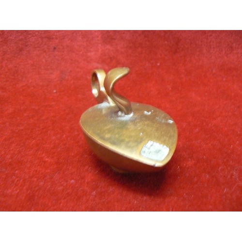 71W - A MODEL OF A LETTER WAX LAMP SOLID BRASS