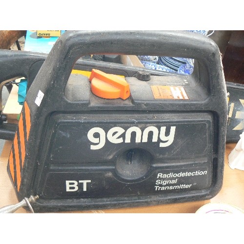 440 - BT [BRITISH TELECOM] ENGINEER EQUIPMENT. INC GENNY RADIODETECTION SIGNAL TRANSMITTER. ALSO A C.A.T. ... 