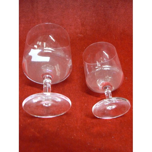 78 - WEDGEWOOD SHERRY GLASS AND WEDGEWOOD WINE GLASS