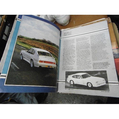 235 - VINTAGE PERFORMANCE CAR MAGAZINES. TO INCLUDE FORD CAPRI