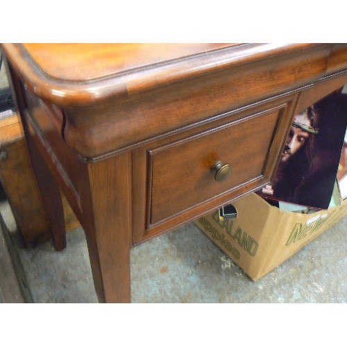 457 - WILLIS & GAMBIER, ANTOINETTE, FRENCH CHERRYWOOD DRESSING TABLE. WITH SECTRET DRAWERS. APPEARS VGC