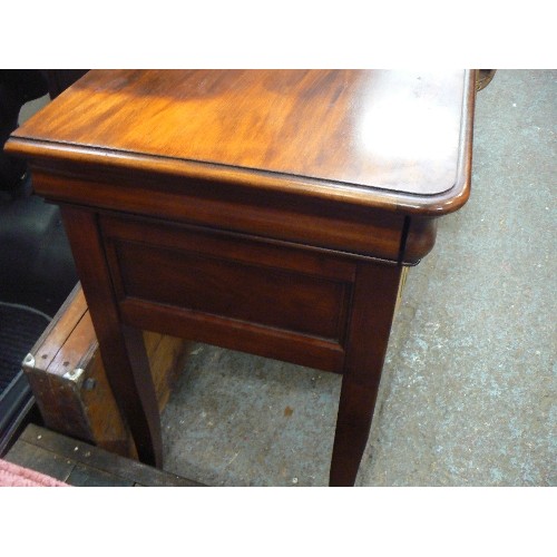 457 - WILLIS & GAMBIER, ANTOINETTE, FRENCH CHERRYWOOD DRESSING TABLE. WITH SECTRET DRAWERS. APPEARS VGC