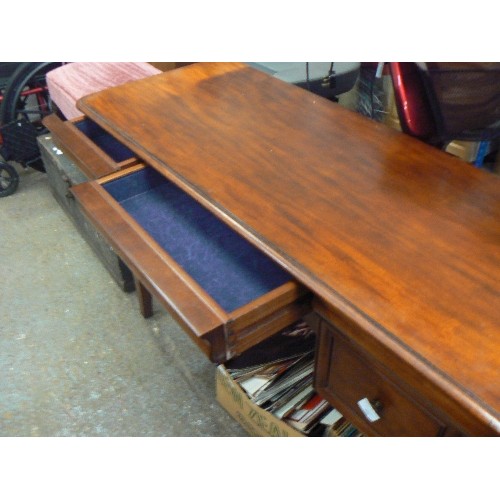 457 - WILLIS & GAMBIER, ANTOINETTE, FRENCH CHERRYWOOD DRESSING TABLE. WITH SECTRET DRAWERS. APPEARS VGC