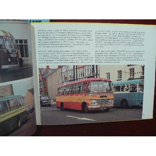 315 - 2 X KEVIN LANE 'CLASSIC COACH' BOOKS. TOGETHER WITH QUANTITY OF VINTAGE 'BUS-SPOTTER' PHOTOGRAPHS.