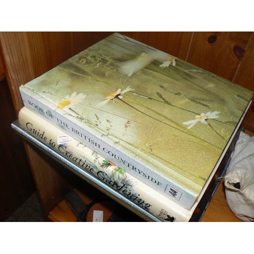 400 - 5 X GOOD QUALITY COFFEE TABLE BOOKS. INC HIMALAYA BY PALIN, ASCENT BY BONNINGTON, CREATIVE GARDENING... 