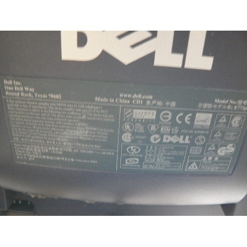 575 - DELL MONITOR AND LITE, COOLER-MASTER TOWER.