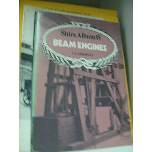 189 - QUANTITY OF STEAM ENGINE/TRACTION ENGINE/TRACTOR BOOKLETS. STEAM PRESERVATION ETC.