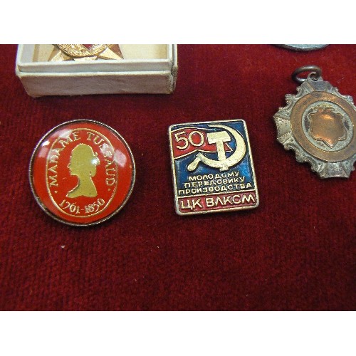 47 - COLLECTION OF MIXED MEDALS - DRIVING MEDALS FROM THE 50'S, GEORGE V SILVER JUBILEE MEDAL, GEORGE VI ... 