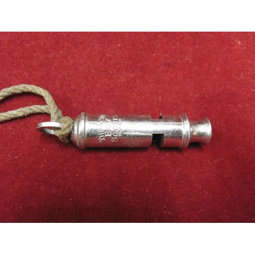 42 - VINTAGE ACME BOYS SCOUT WHISTLE