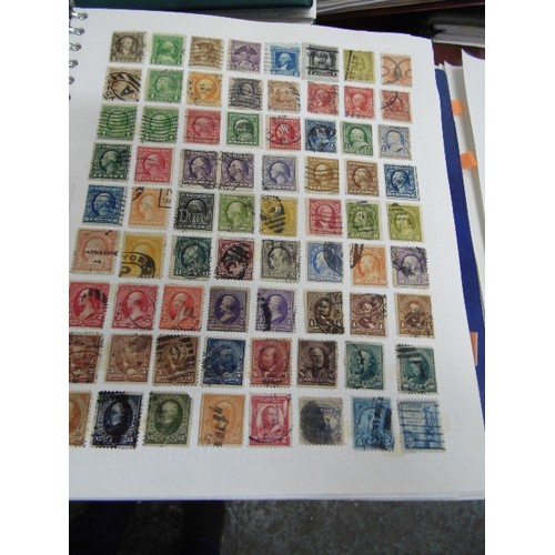 106 - FABULOUS STAMP COLLECTION, CONTAINED IN 7 X STAMP ALBUMS. A-Z OF ALL COUNTRIES.