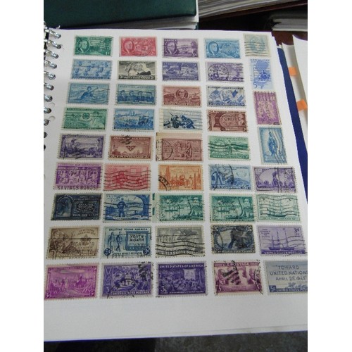 106 - FABULOUS STAMP COLLECTION, CONTAINED IN 7 X STAMP ALBUMS. A-Z OF ALL COUNTRIES.