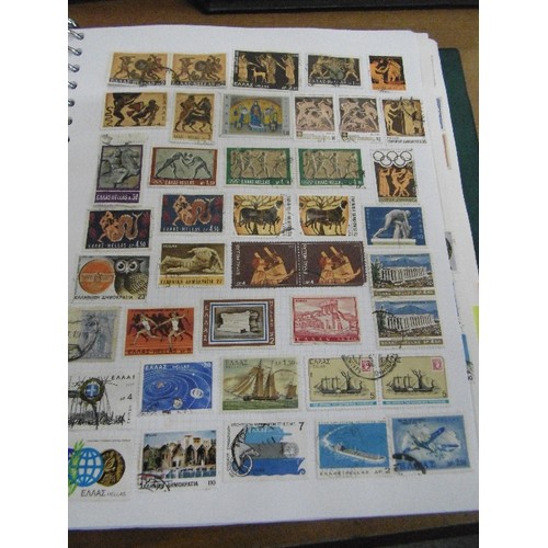 106 - FABULOUS STAMP COLLECTION, CONTAINED IN 7 X STAMP ALBUMS. A-Z OF ALL COUNTRIES.