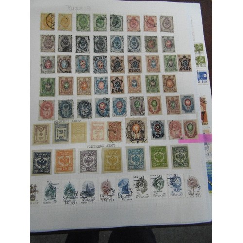 106 - FABULOUS STAMP COLLECTION, CONTAINED IN 7 X STAMP ALBUMS. A-Z OF ALL COUNTRIES.