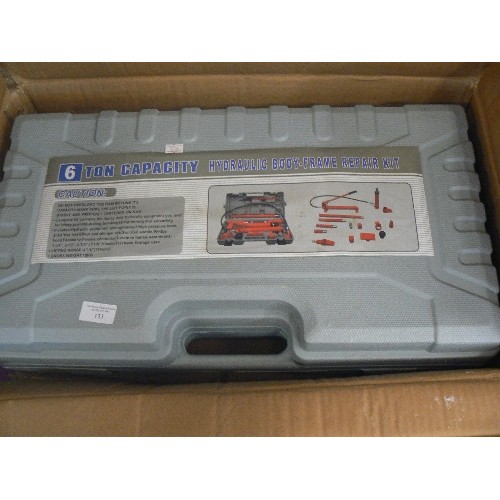 133 - HYDRAULIC BODY-FRAME REPAIR KIT. 6 TON CAPACITY.