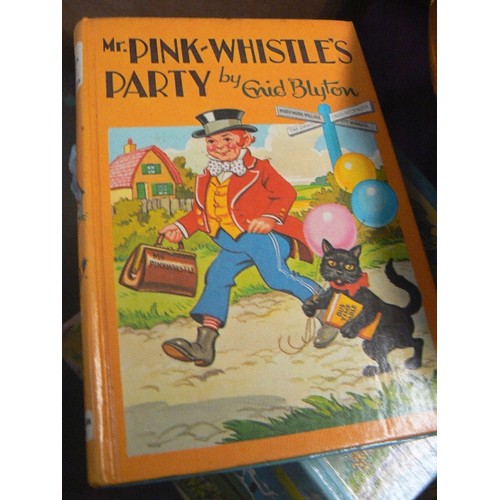 171 - 22 X CHILDRENS VINTAGE BOOKS -  THE CHILDREN OF THE NEW FOREST BY CPT MARRYAT,  MR PINK-WHISTLES PAR... 