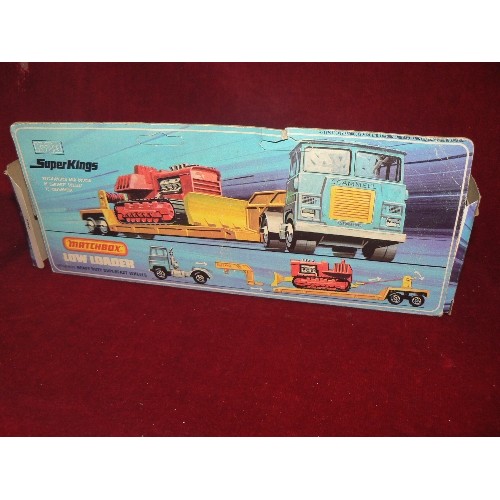 207 - MATCHBOX SUPERKINGS LOW LOADER. WITH BOX.