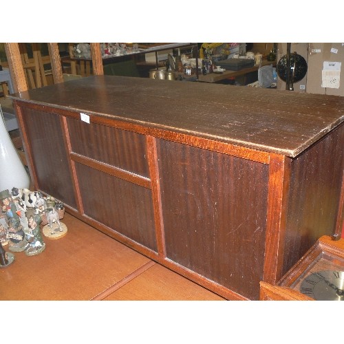 235 - WOODEN BLANKET BOX.