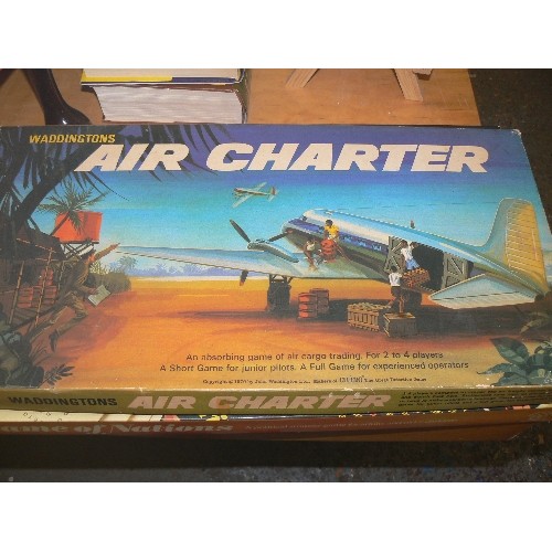 259 - VINTAGE BOARD GAMES, INC WADDINGTON'S AIR CHARTER, GAME OF NATIONS, GO FOR IT!, CLUEDO, & MICKY MAUS... 