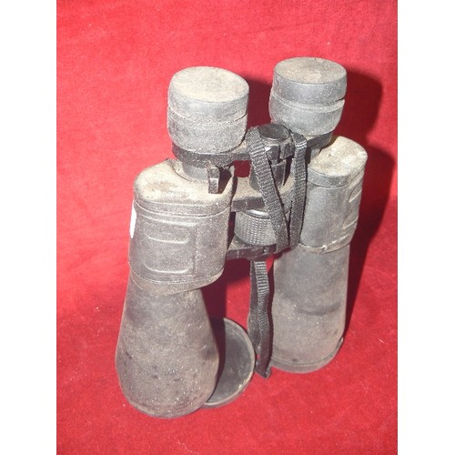 276 - LARGE 'SEAL' BINOCULARS, WITH 12-36 X 70 ZOOM.